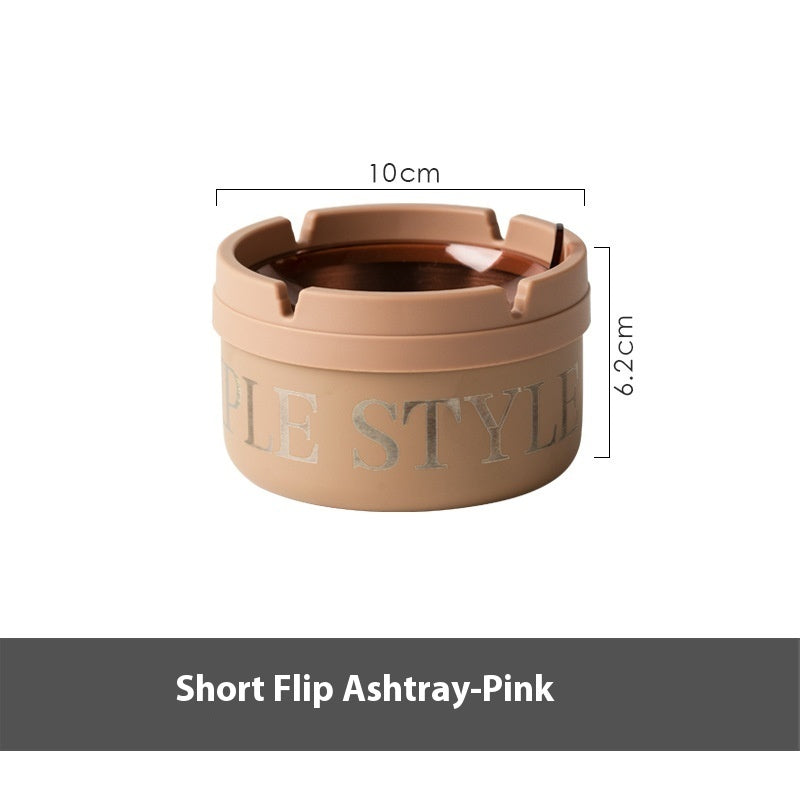 Thickened Stainless Steel Ash Tray Ins Advanced Sense