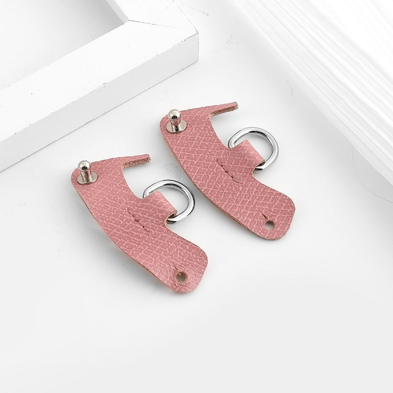 Small Modified Perforated Crossbody Strap