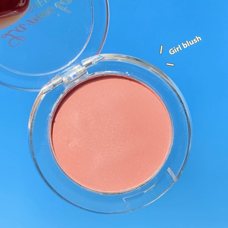 Women's Fashion Highlight Blush Makeup Palette Face Repair Pearlescent