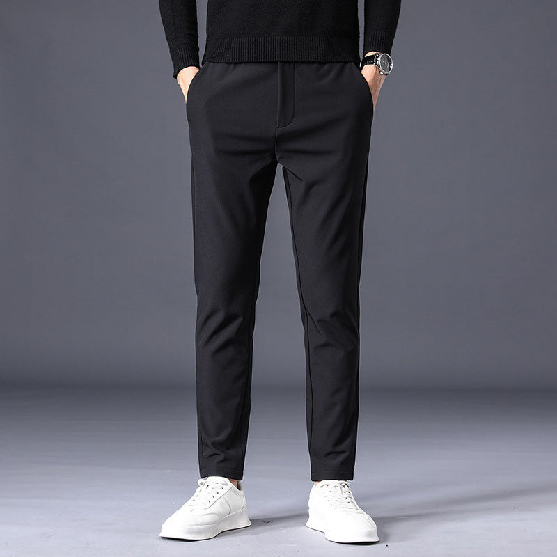 Men's Autumn And Winter Thickened Warm Trousers All-match Fashion