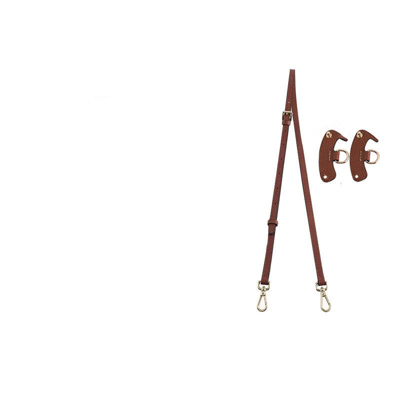 Small Modified Perforated Crossbody Strap