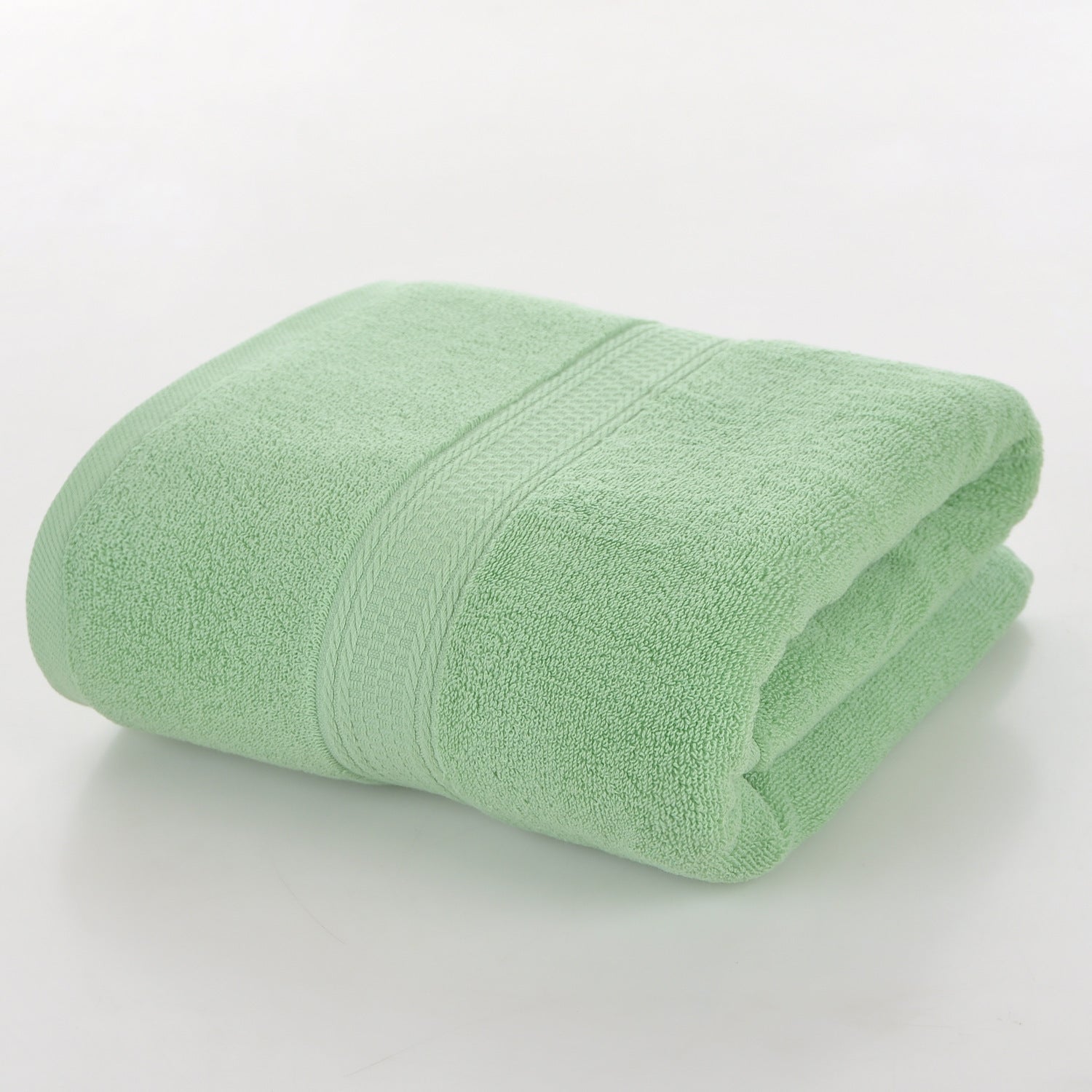 Plain Pure Cotton Bath Towel Household