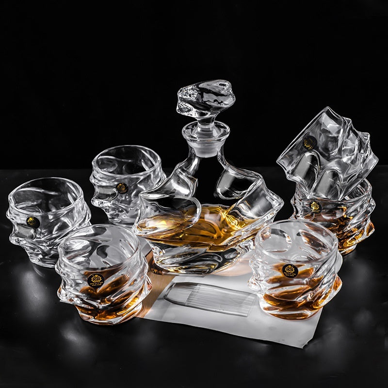 Creative Whiskey Liquor Glass Suit