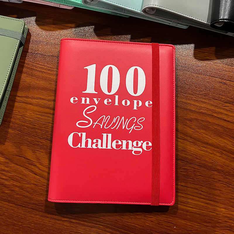 100 Days Challenge Hand Account Deposit And Savings Notebook