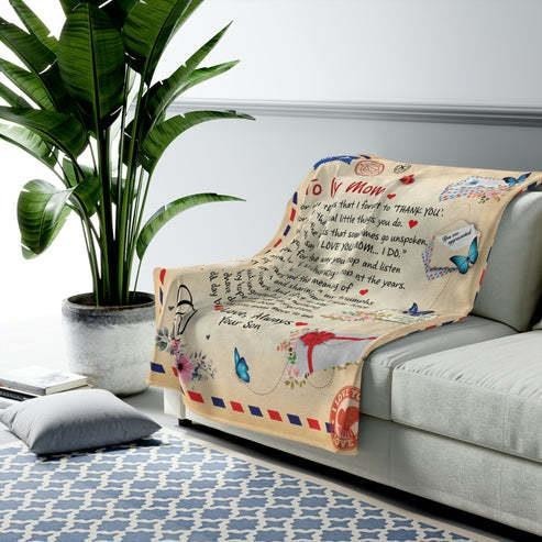 Digital Printing Flannel Envelope Cover Blanket