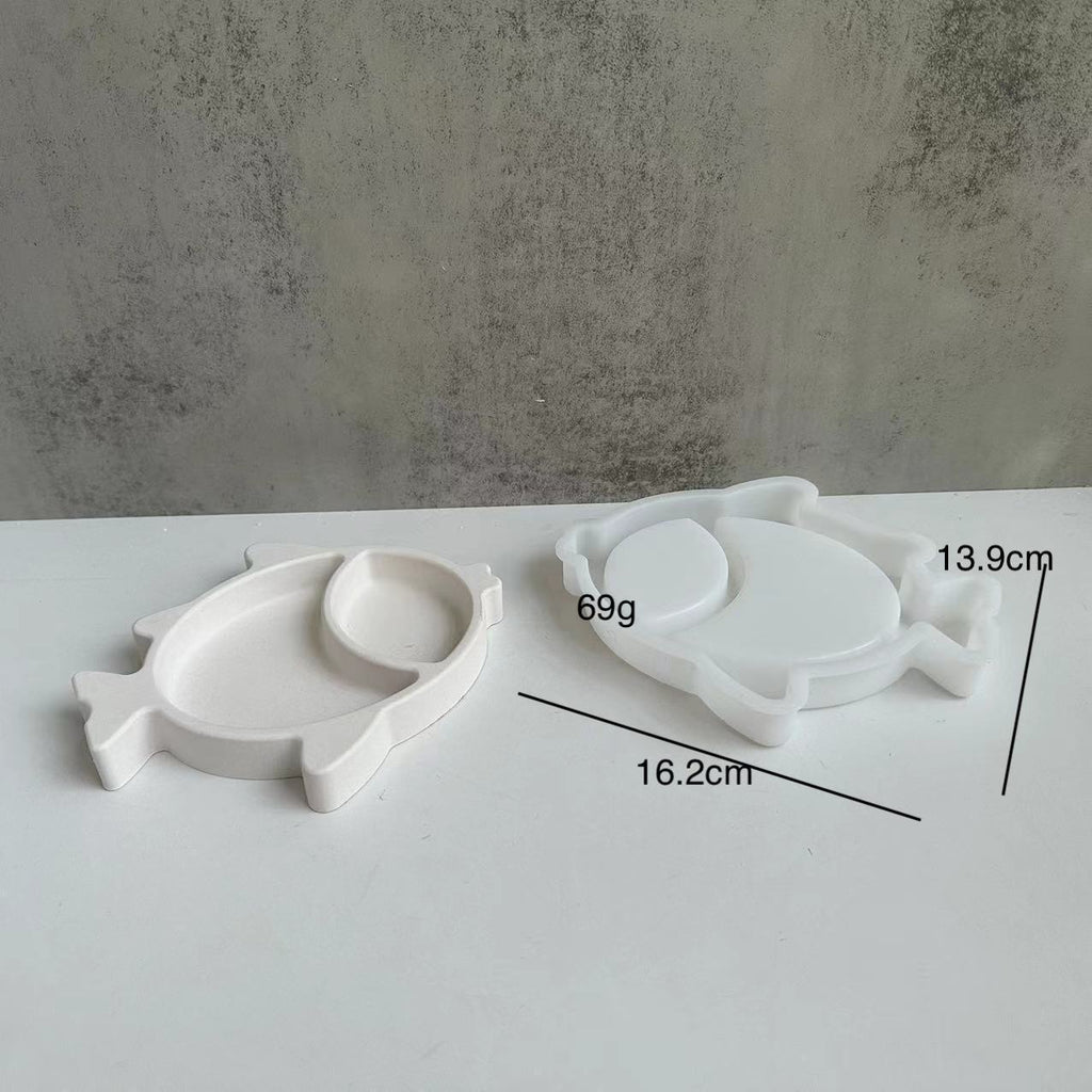 Tray Silicone Mold Gypsum Dish Epoxy Mold