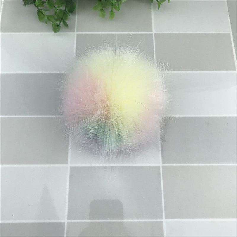 Colorful Pompons Diy Clothing Bag Jewelry Ball