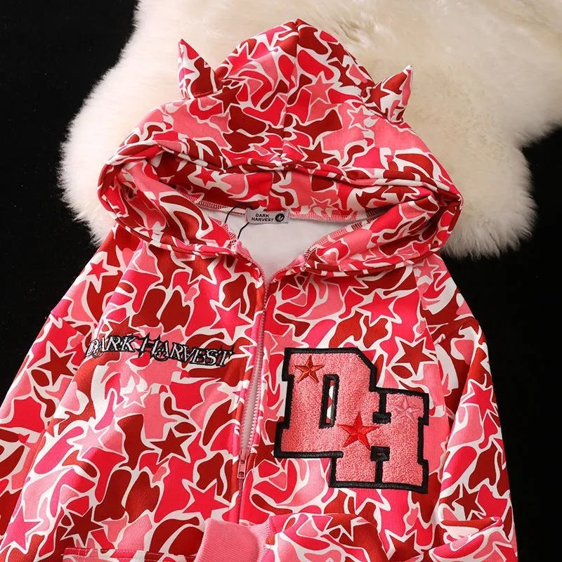 Autumn And Winter Plush Sweater Ears