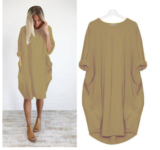 Casual Mid-length Dress