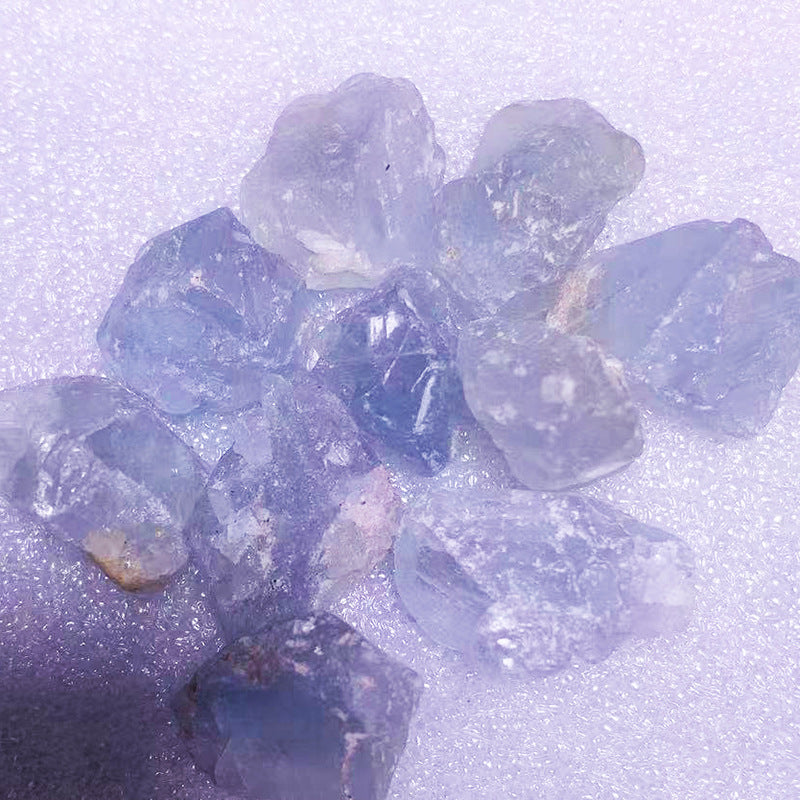 Natural Crystal Raw Crushed Stone Amethyst Powder Crystal Drilling