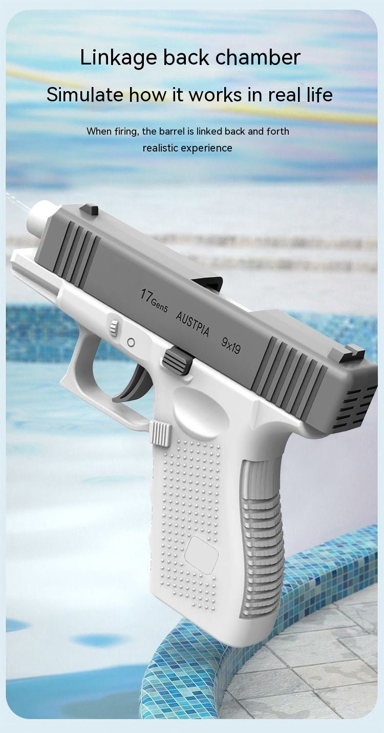 Water Gun Toy New Automatic Continuous Hair Children Automatic Water Spray