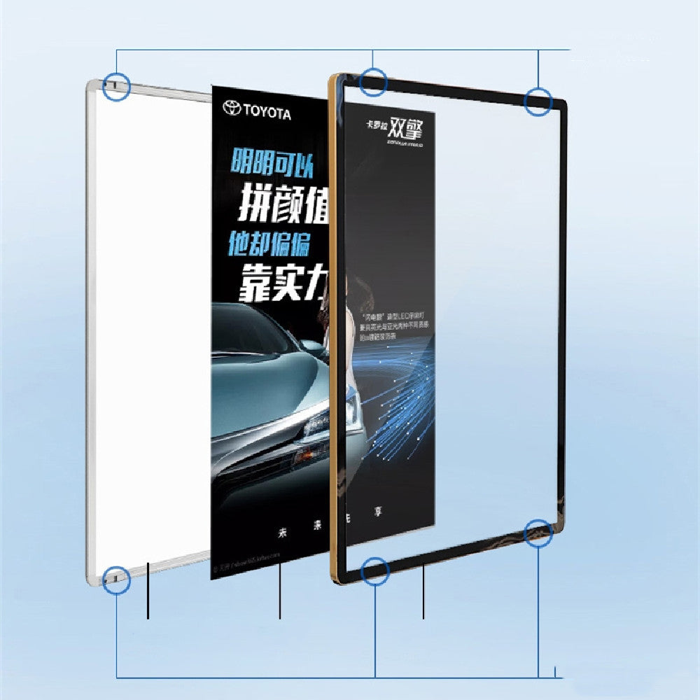 Wall-mounted Magnetic Attraction Display Board