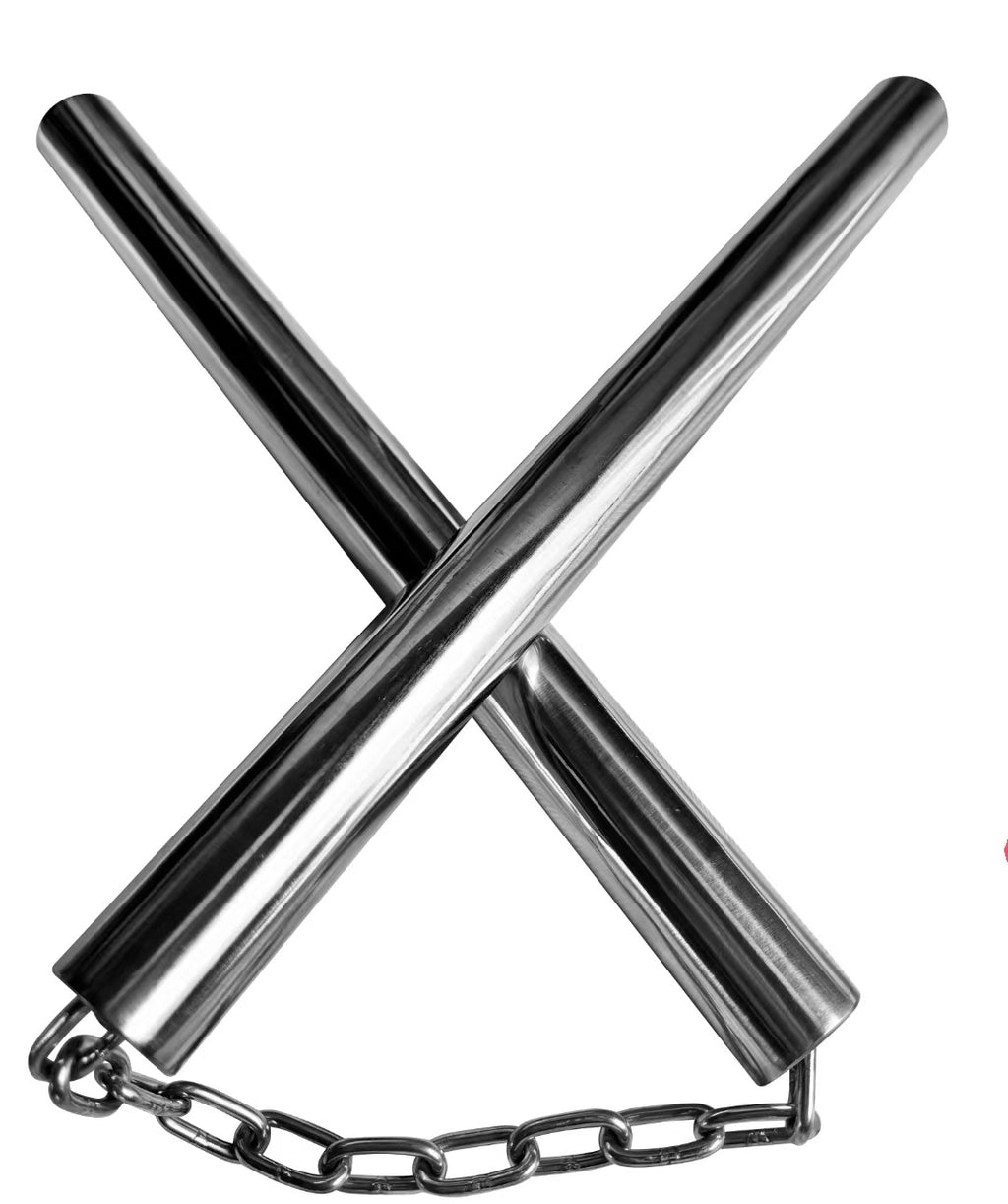 Stainless Steel Practice Nunchaku