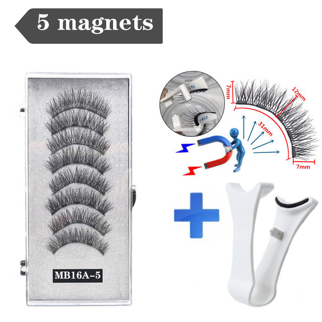 Magnetic 3D Magnetic Eyelash Natural Curling Super Soft