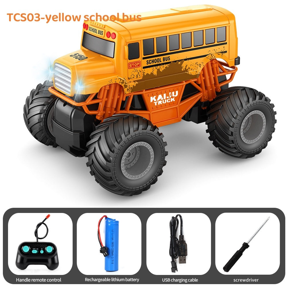Children's Fashion Spray Off-road Vehicle Water Bullet Remote Control Car Toy