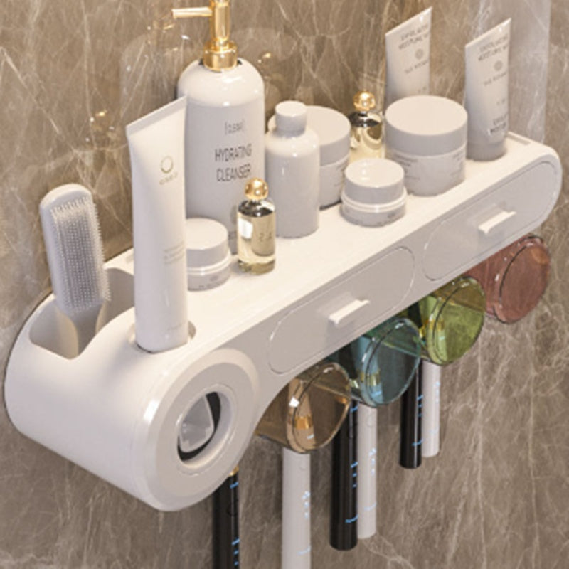 Home Bathroom Non-perforated Wall-mounted Storage Rack