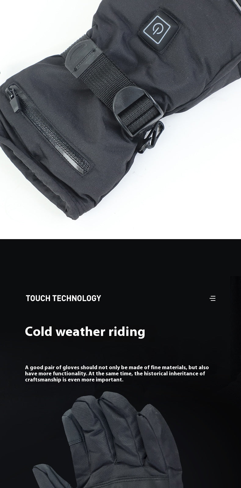 Men's And Women's Thick Outdoor Skiing And Cycling Gloves