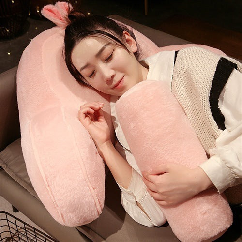 Cartoon Bedside Cushion Neck Protection Waist Pillow