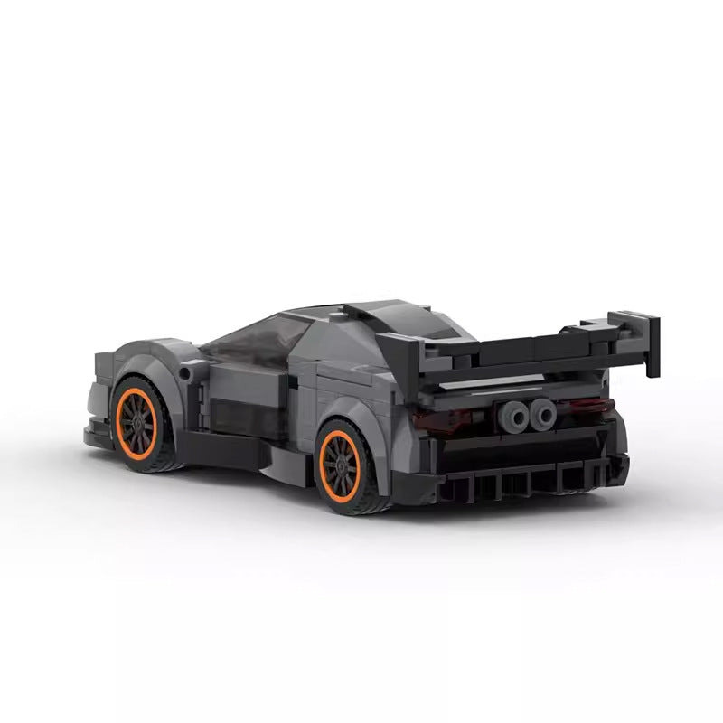 Building Block Toy Creative Super Sports Car Speed8 Grid Model