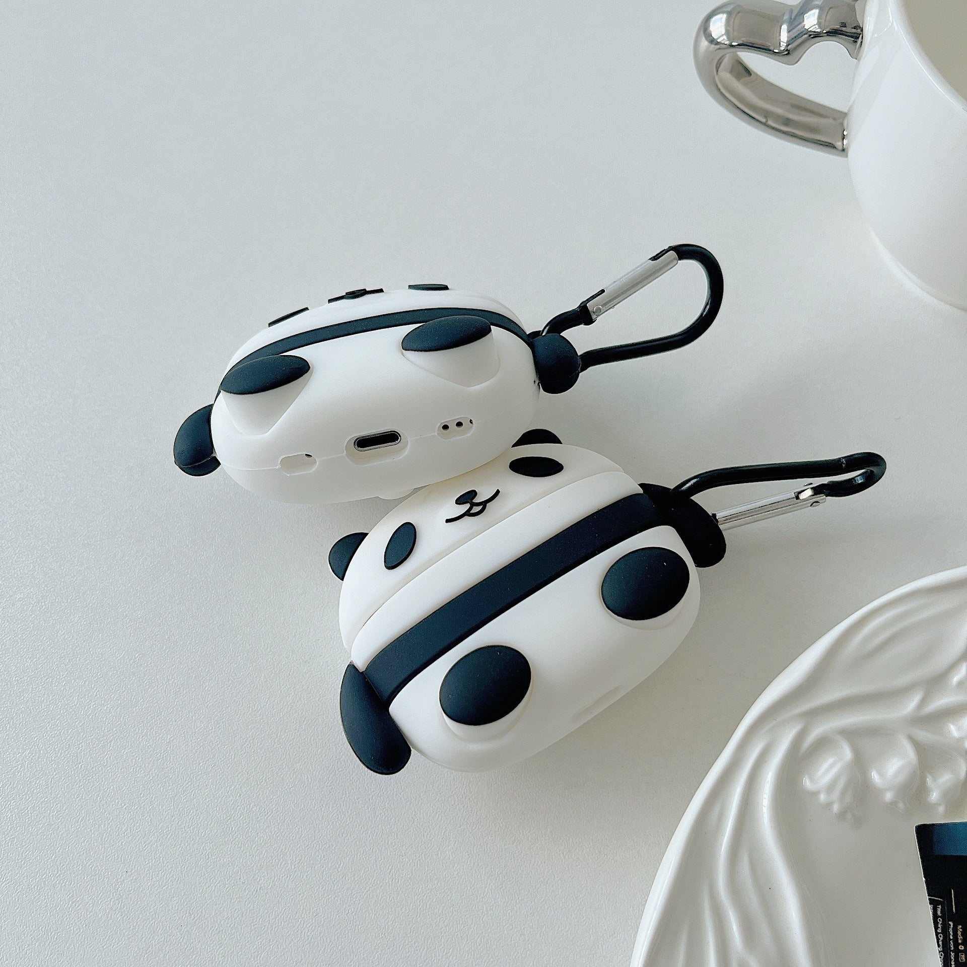 Cartoon Panda Bluetooth Headset Protective Cover