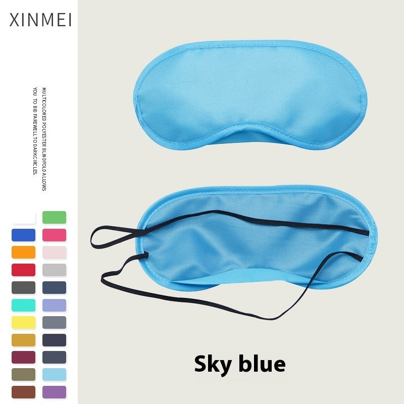 Polyester Shading Eye Mask Aviation Gift Color Game Disposable Travel Eye Shield