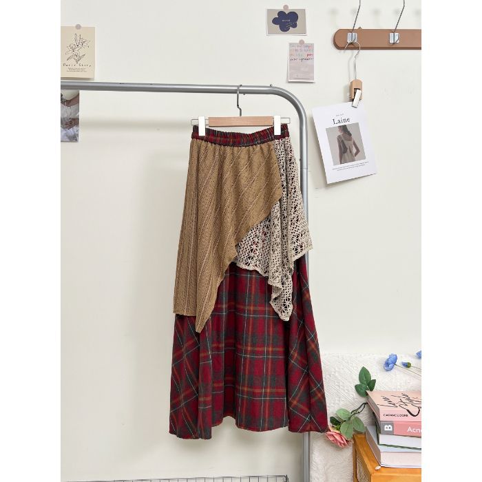Women's Fashion Personality Retro Skirt