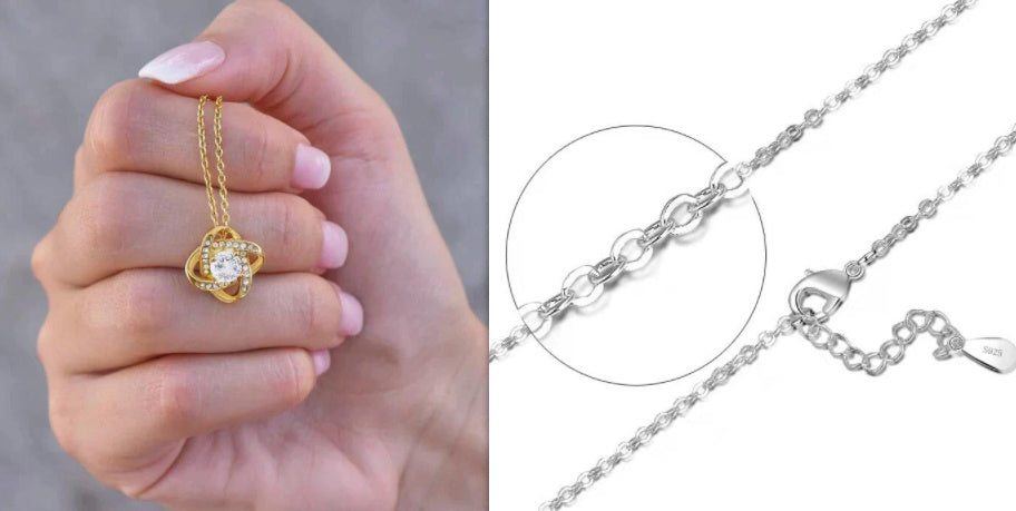 Fashion Hollowed Out Light Luxury Necklace