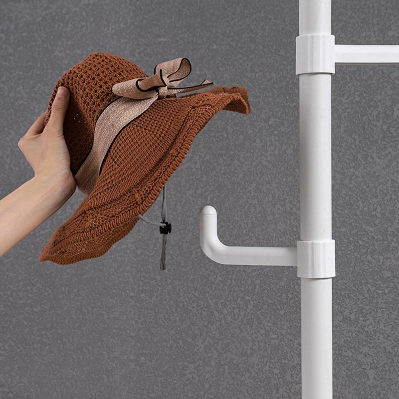 The Coat Rack Is Adjustable And Retractable From The Sky To The Ground