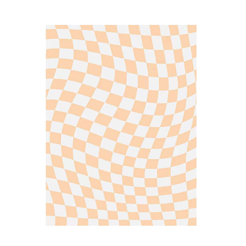 Checkerboard Carpet Living Room Girl Ins Bedroom Purple Plaid Bedside