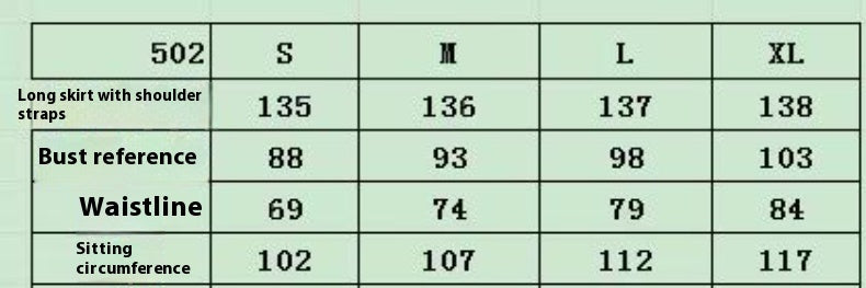 Satin Chest Wrap Backless Slit Slim Temperament Commute Solid Color Strap Type Dress