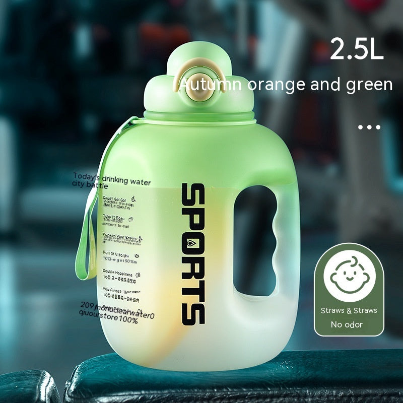 Outdoor Camping Portable Large Capacity Fitness Sports Plastic Kettle