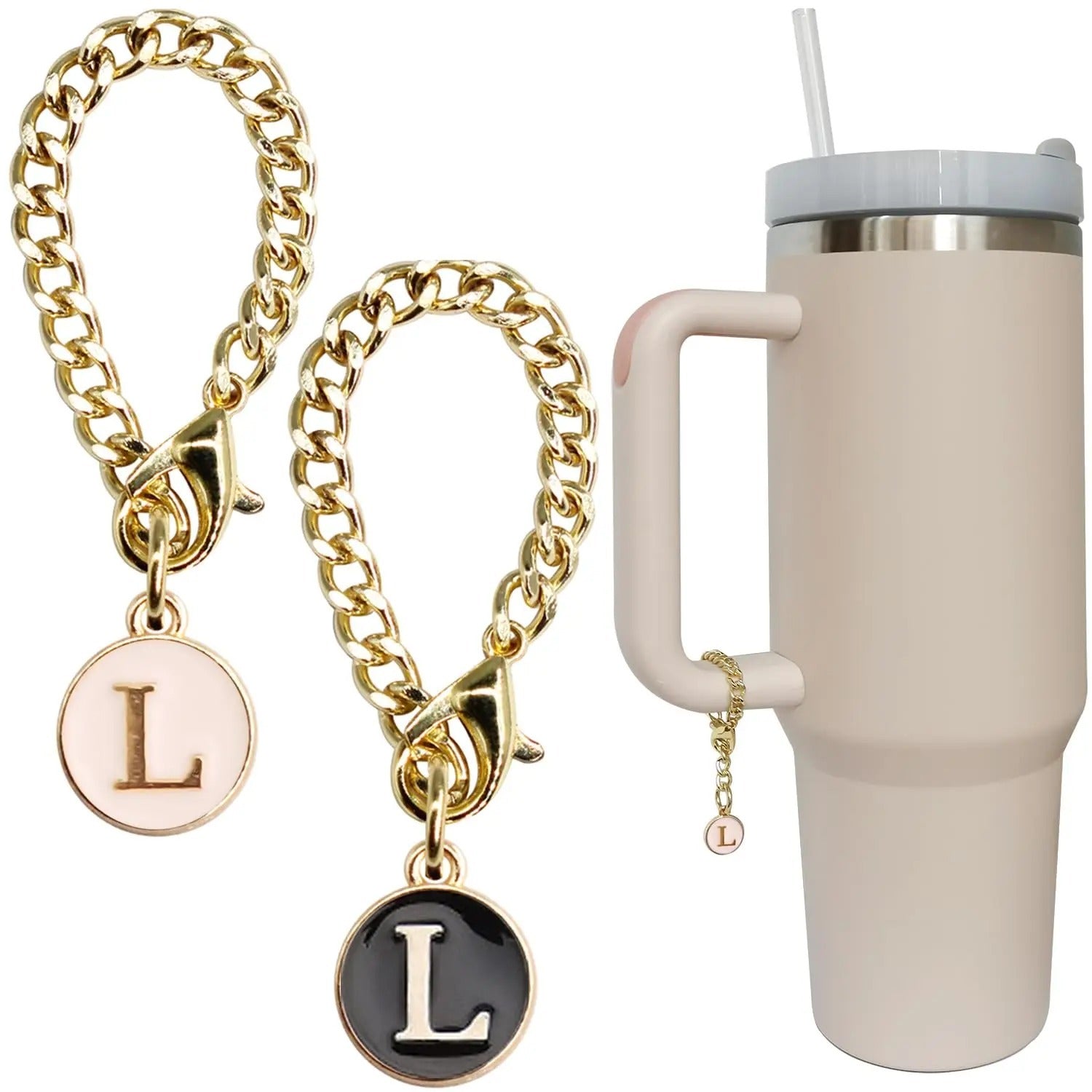 Letter Pendant Parts Handle Cup Mark Charm