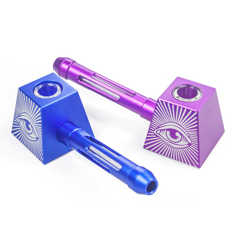 Fashion Simple Aluminum Alloy Pyramid Pipe