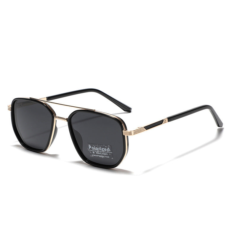 Polarized Sun Glasses Polygon Square Sunglasses