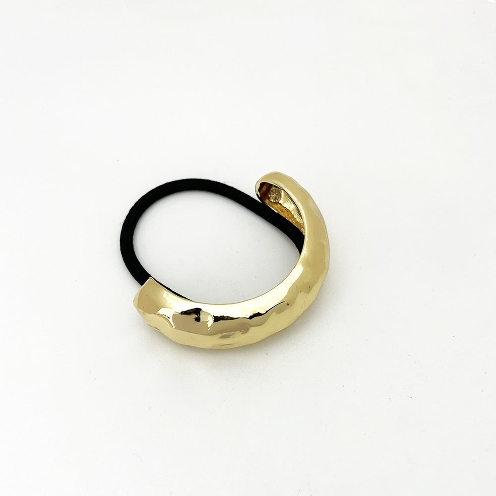 Women's Alloy Ponytail Hair Ring Round Head Rope