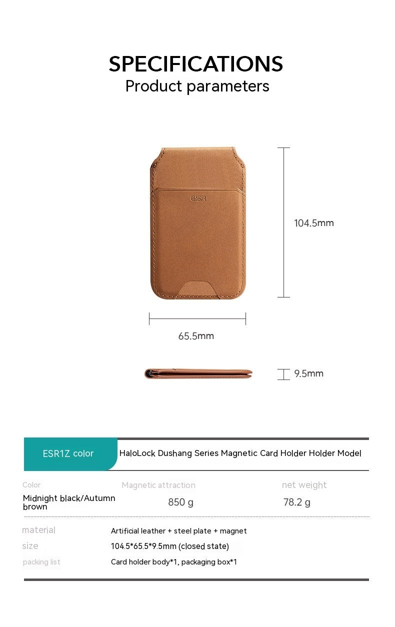 Applicable To Magnetic Magsafe Mobile Phone Card Clamp Anti-lost Findmy