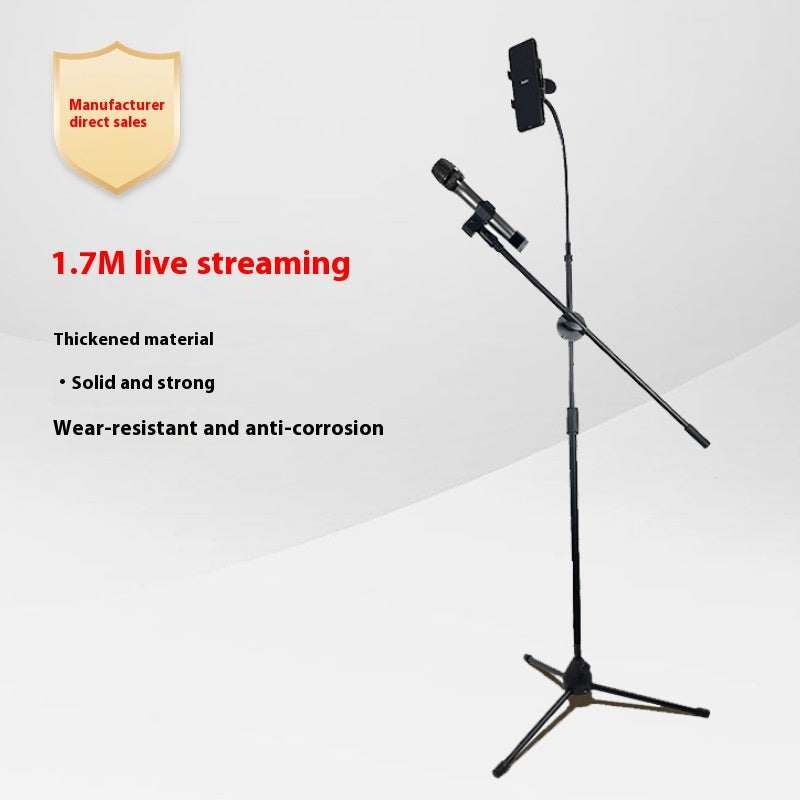 Mobile Live Streaming Floor Stand Outdoor