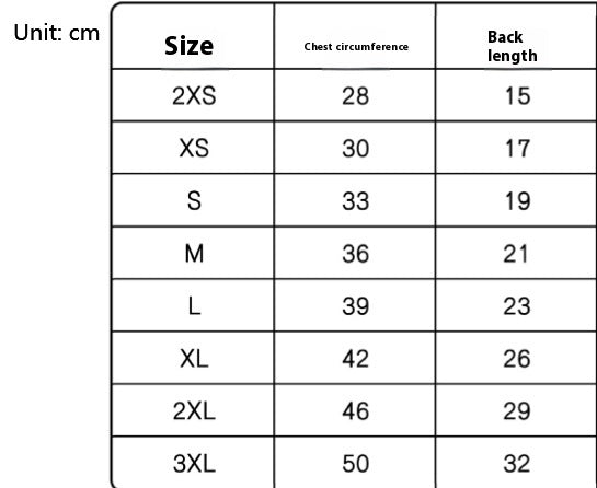 Fashion Personality Dogs And Cats Pet Clothing