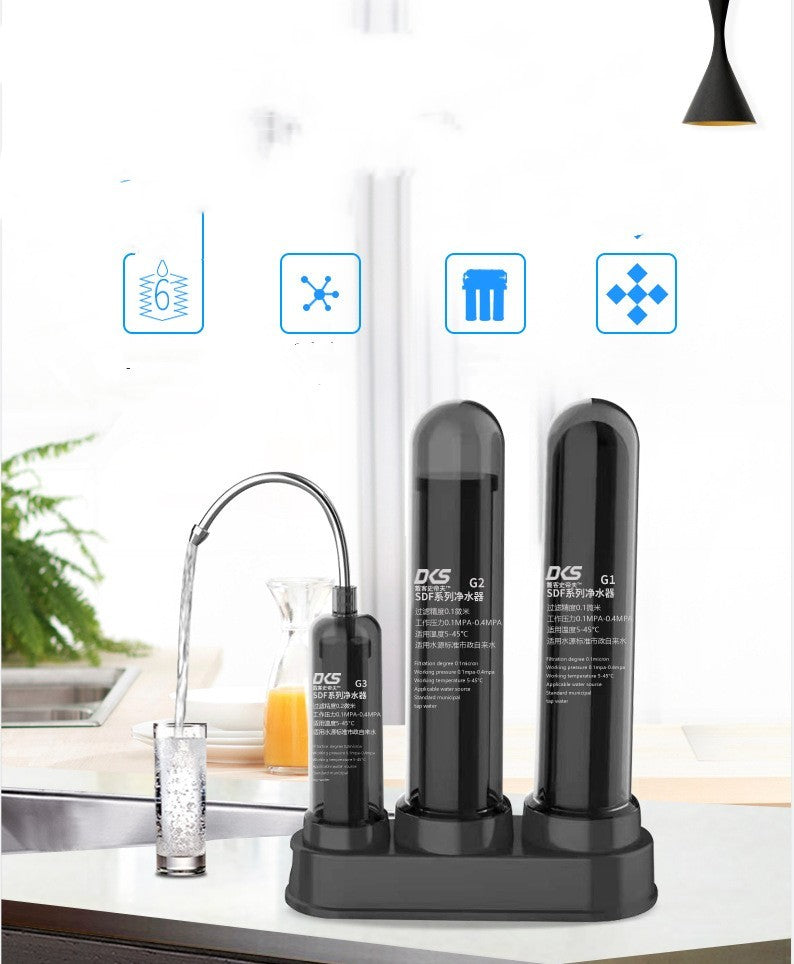 Purifier On Kitchen Counter Tap Water Filter