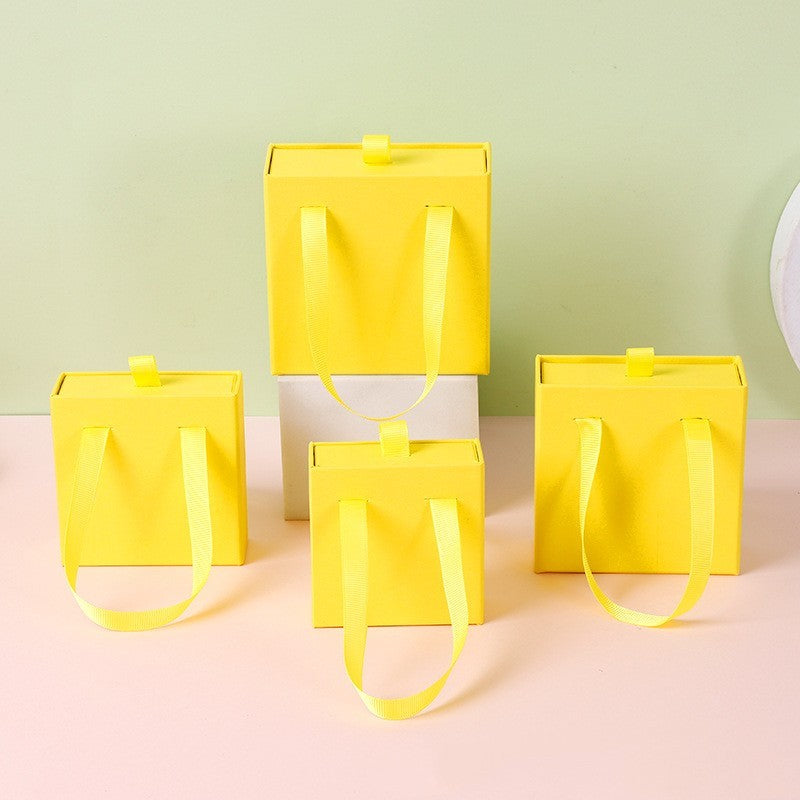 Handheld Drawer Jewelry Packaging Box