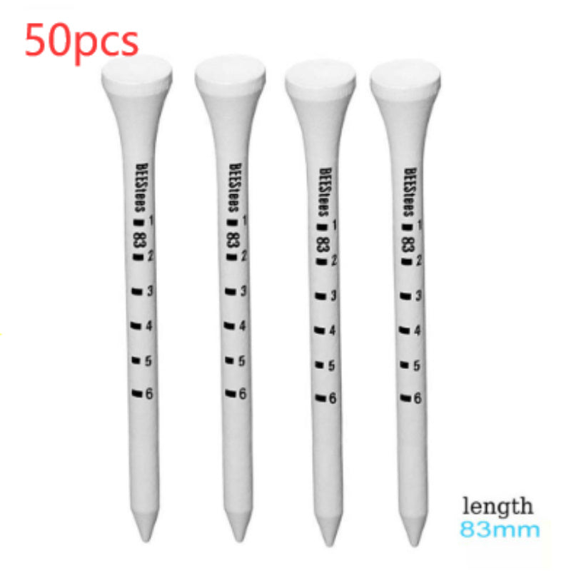 Golf Ball Nail Original Wooden Scale Ball Tee Golf Tee Printing Digital Scale