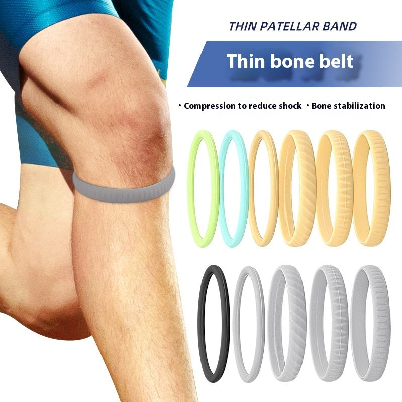 Thin Patella Retinaculum Basketball Knee Strength Belt Knee Rope Ring Rubber Band Sports Kneecaps Elastic Fixed