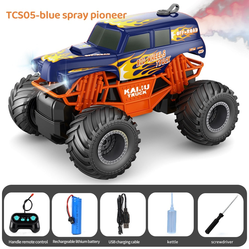 Children's Fashion Spray Off-road Vehicle Water Bullet Remote Control Car Toy