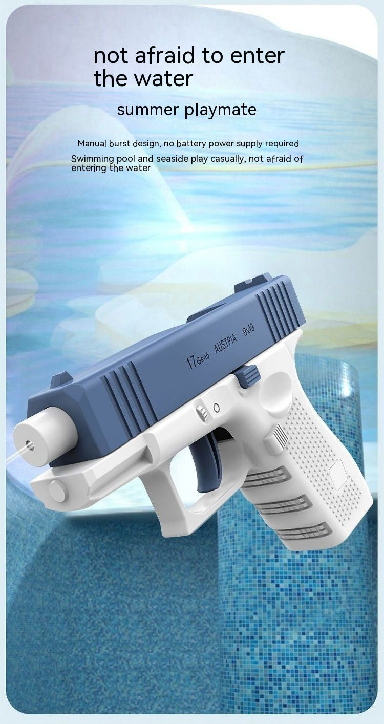 Water Gun Toy New Automatic Continuous Hair Children Automatic Water Spray