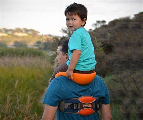 Children's Saddle Shoulder Strap Parent-child Outdoor Sports Back Stool