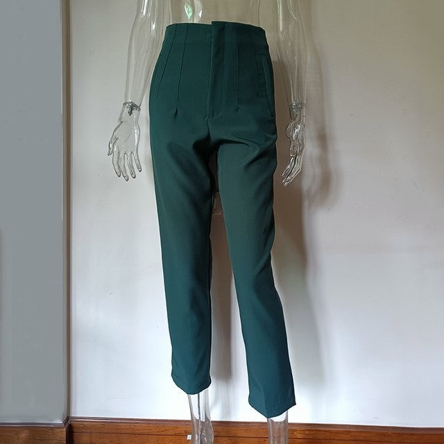Women's Casual Fashion Straight Leg Pants
