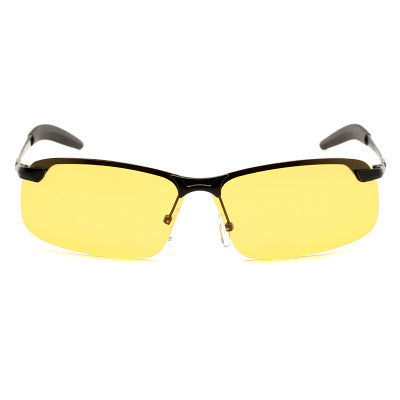 Polarized Sun Night Vision Metal Sunglasses