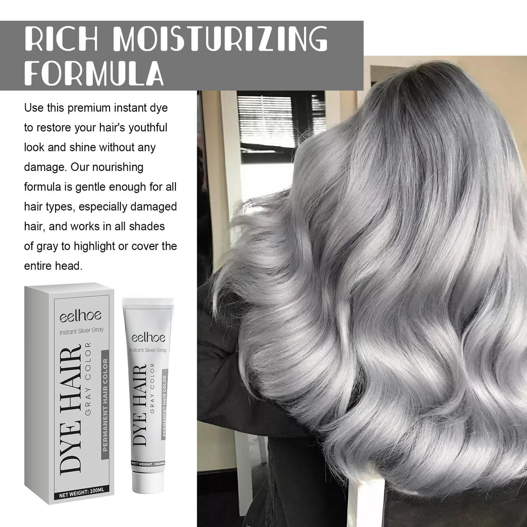 Gray Hair Cream Natural Hair Color Lasting Not Hurt Easy To Color