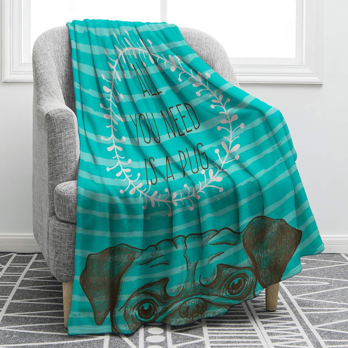 Soft And Comfortable Warm Flannel Animal Print Sofa Cover