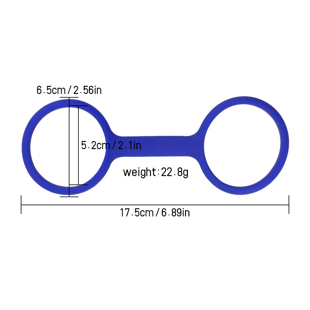 Household Fashion Silicone Soft Handcuffs Toys